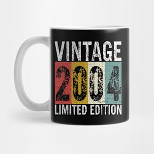 19 Years Old Vintage 2004 Limited Edition 19th Birthday gift Mug